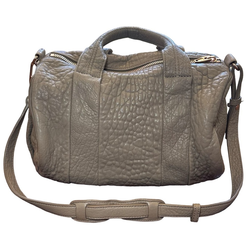 Alexander Wang Rocco Duffel Bag | Slate Gray Studded Leather